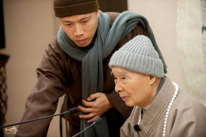 淨空老和尚蒞臨華藏淨宗學會指導2014年2月12日