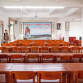 黃河慈善福利會的教室一景