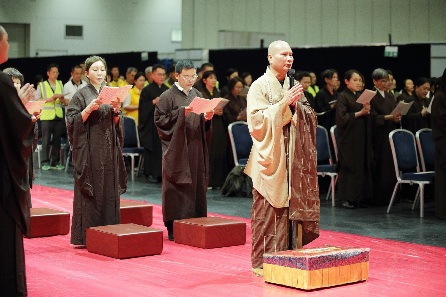 2018年 英國倫敦・威爾士和諧護國繫念法事暨孝親報恩祭祖大典 灑淨儀式