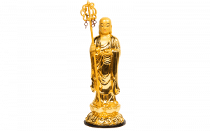 金色 地藏王菩薩 立體佛像精選圖片