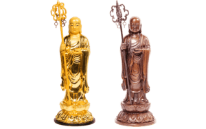 金色 .古銅. 地藏王菩薩 立體佛像8寸(約24公分) (一人限一尊)精選圖片